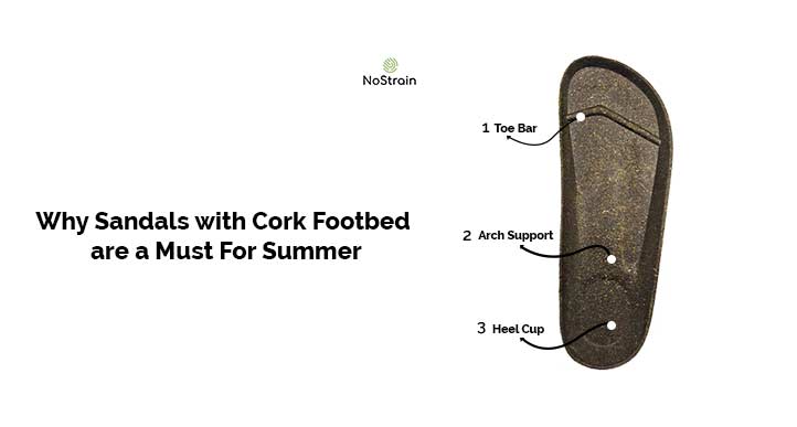 Cork footbed sandals for Summer 2023 offering comfort, support, and eco-friendly style for all-day wear.