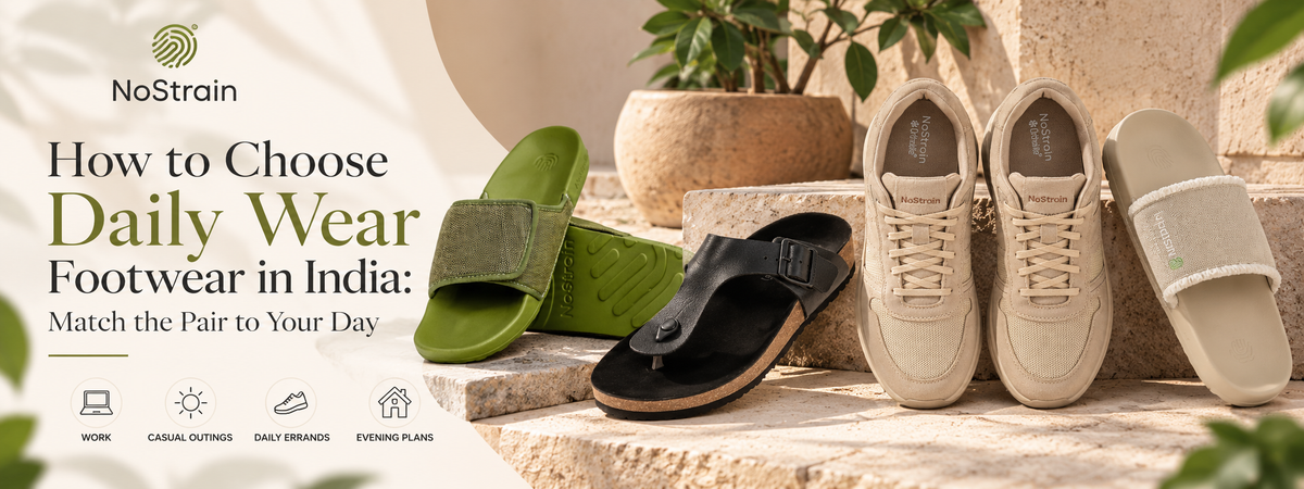 How to Choose Daily Wear Footwear in India: Match the Pair to Your Day