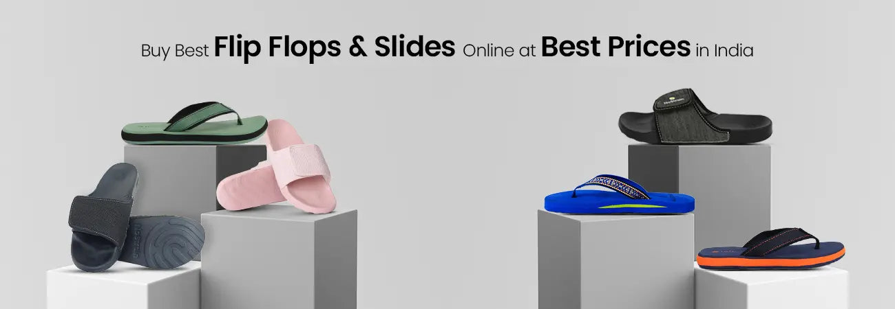Buy Best Flip Flops & Slides Online at Best Prices in India