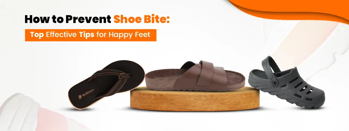 Prevent Shoe Bite Tips at NoStrain