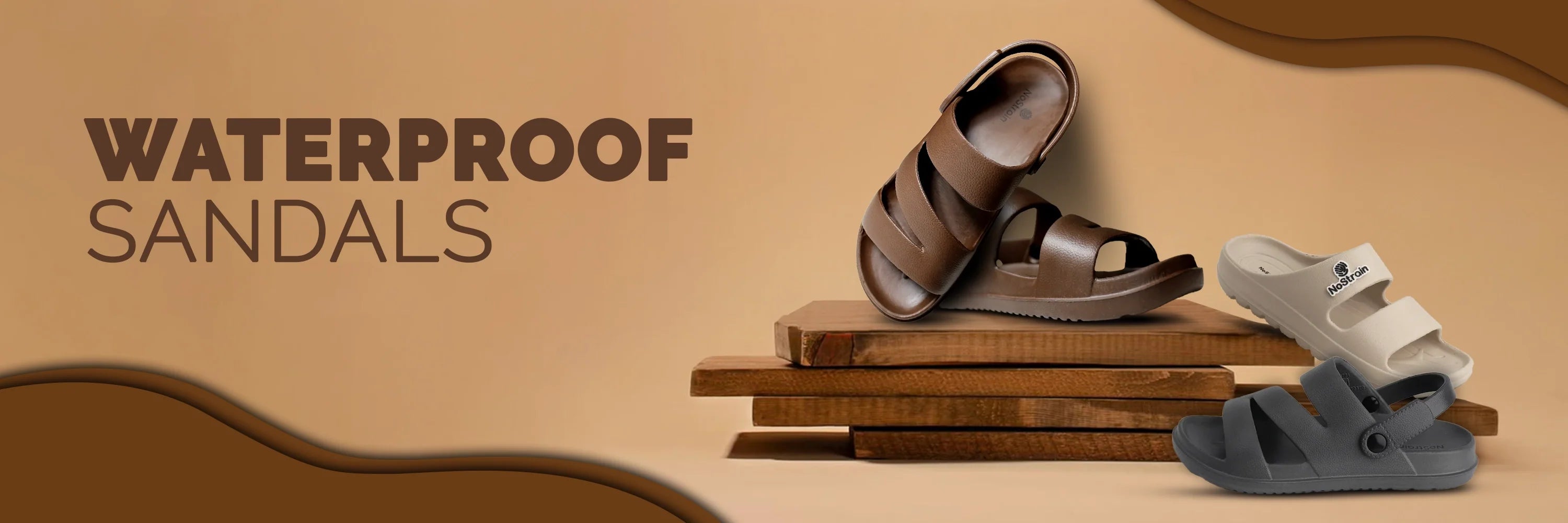 Sandals for rainy season