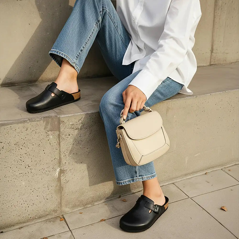 Black Mules shoe for women with formal