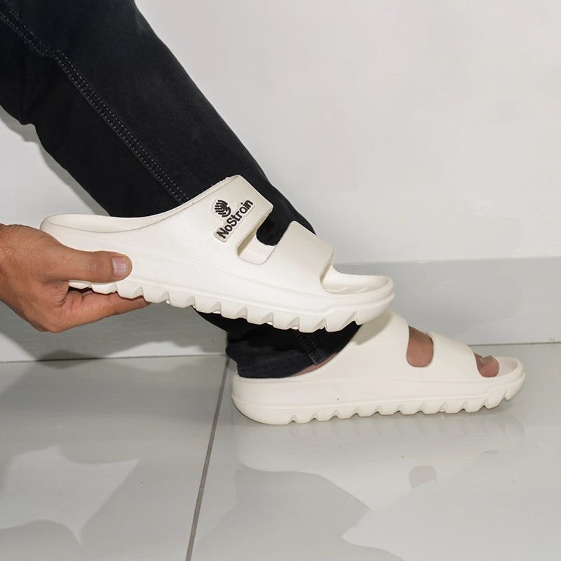 White EVA Sandals for men