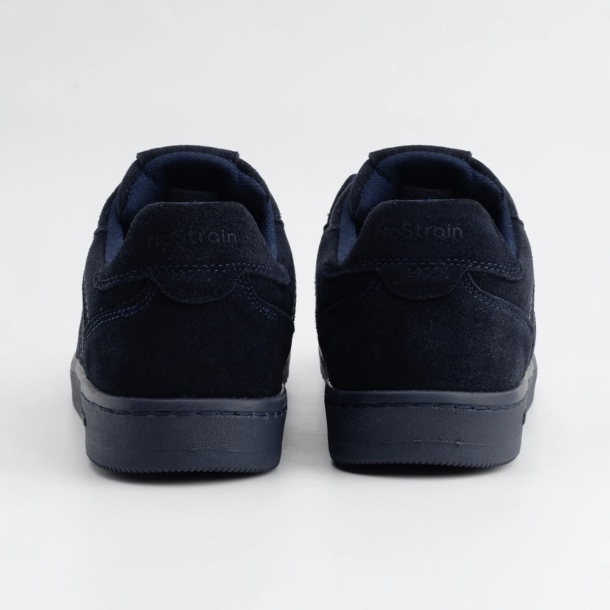 NoStrain SLANT Men's Casual Sneakers | Suede Mesh Lace-Up Shoes for Daily Wear | Breathable Low-Top Sneakers | Blue Palette