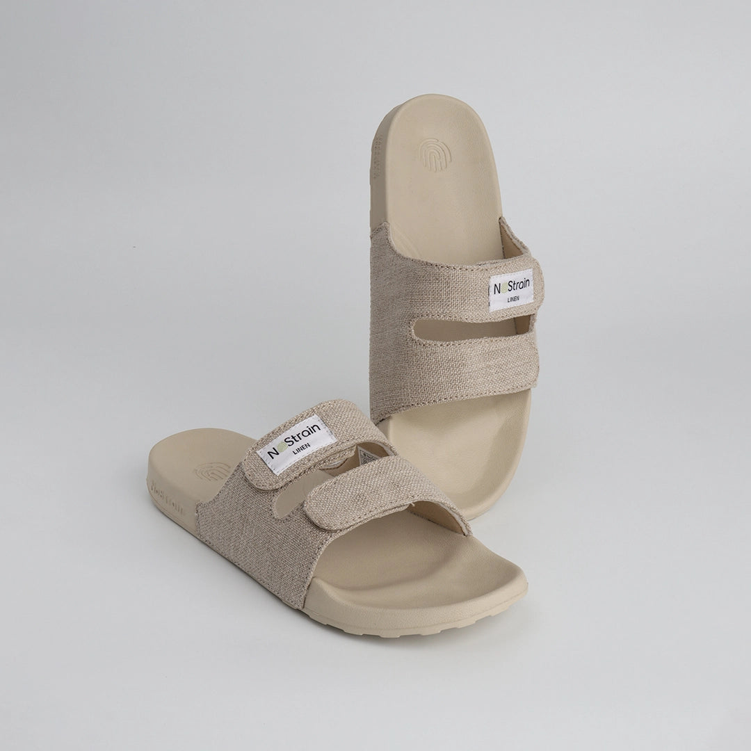 Trendy Beige Color Sliders for men