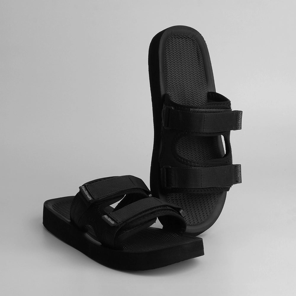 Black Office use sandals at NoStrain