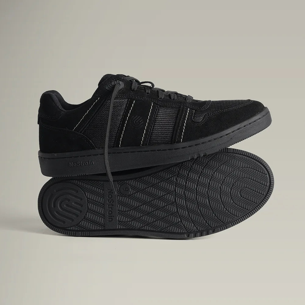 NoStrain SLANT Casual Sneakers for Men – Black