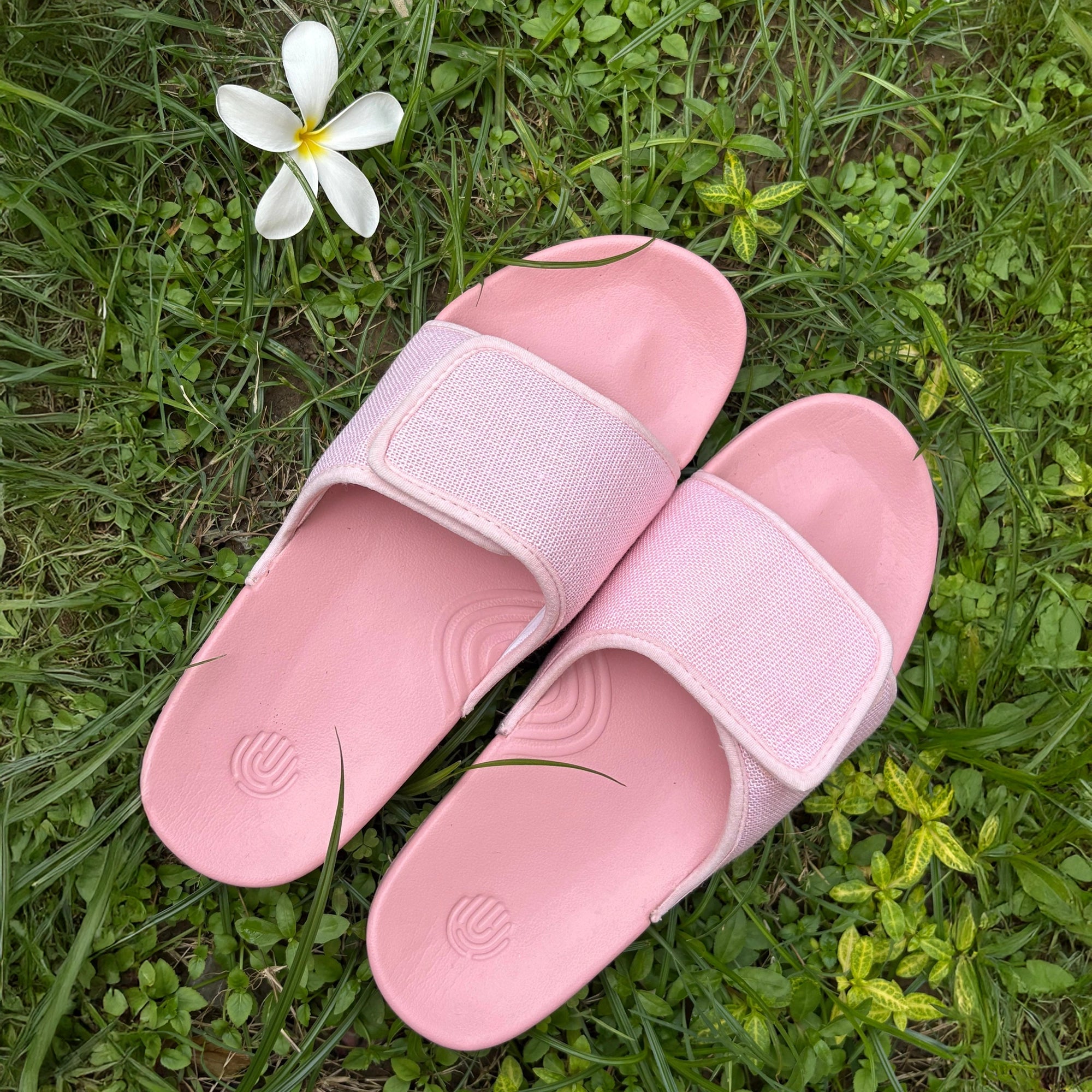 Pink slides for women