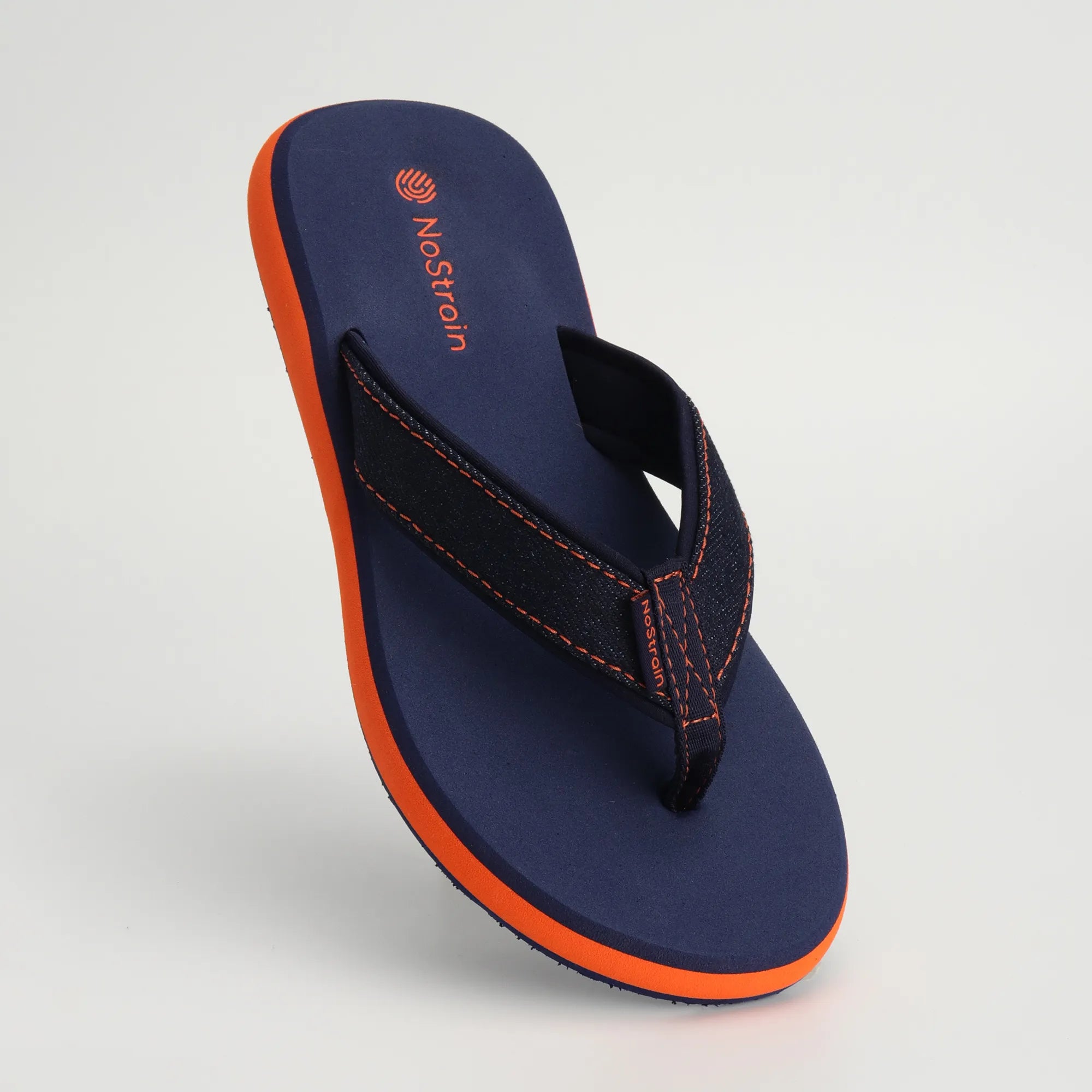 Men's Denim Angular Blue Slippers – Stylish and Comfortable Footwear
