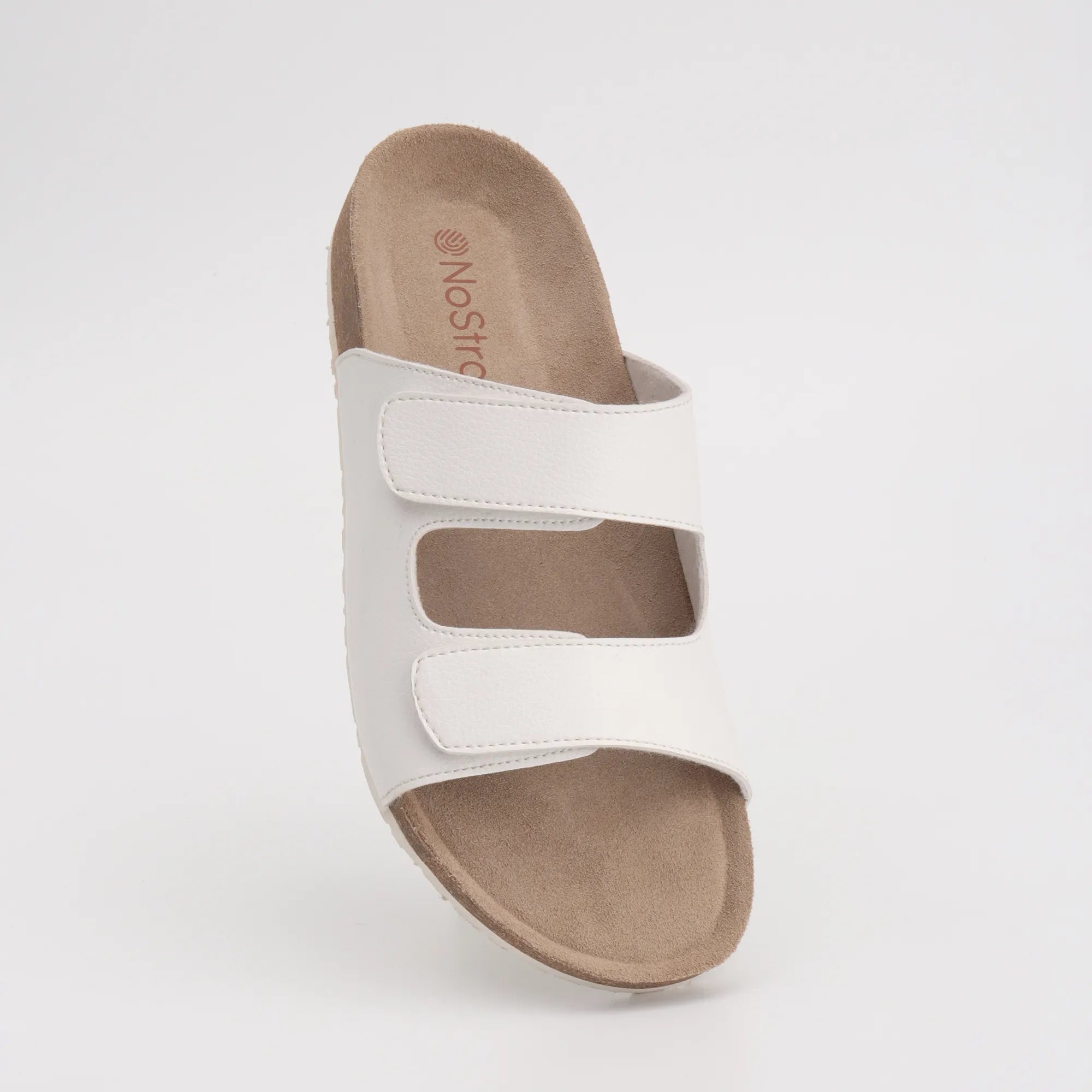 Parallel Cork Great White Leather Sandals for Men 2.0
