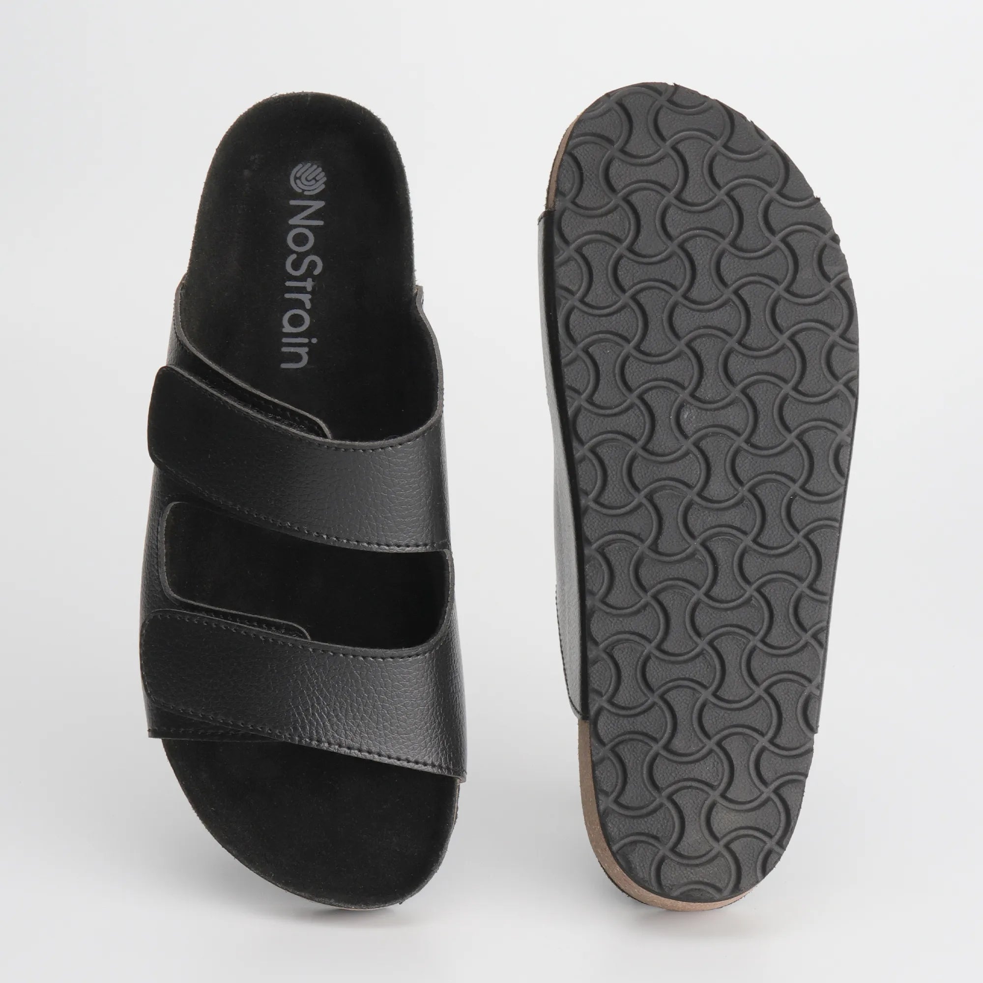 Black Cork sandals for girls