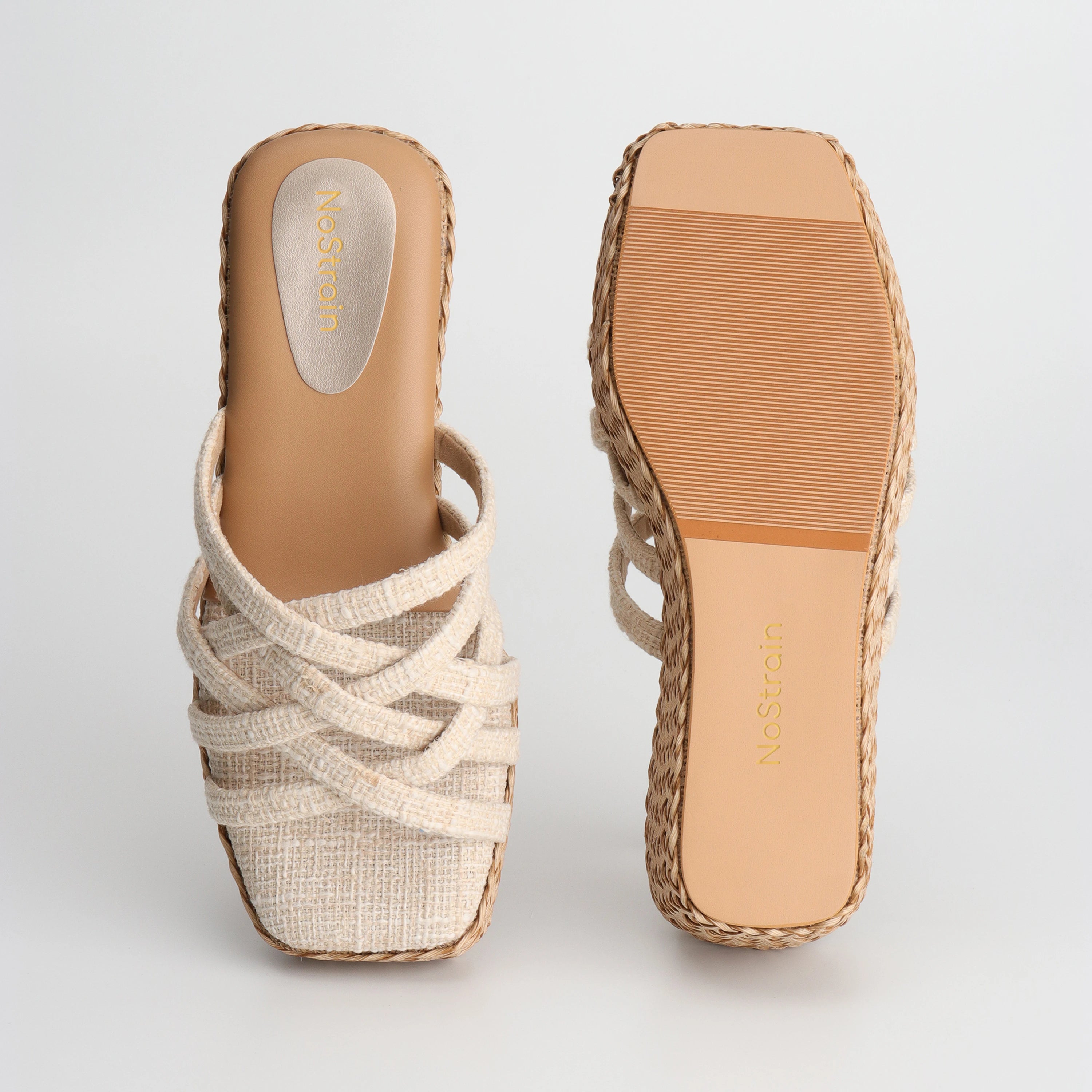 Stylish Multi-Strap Ladies Wedges