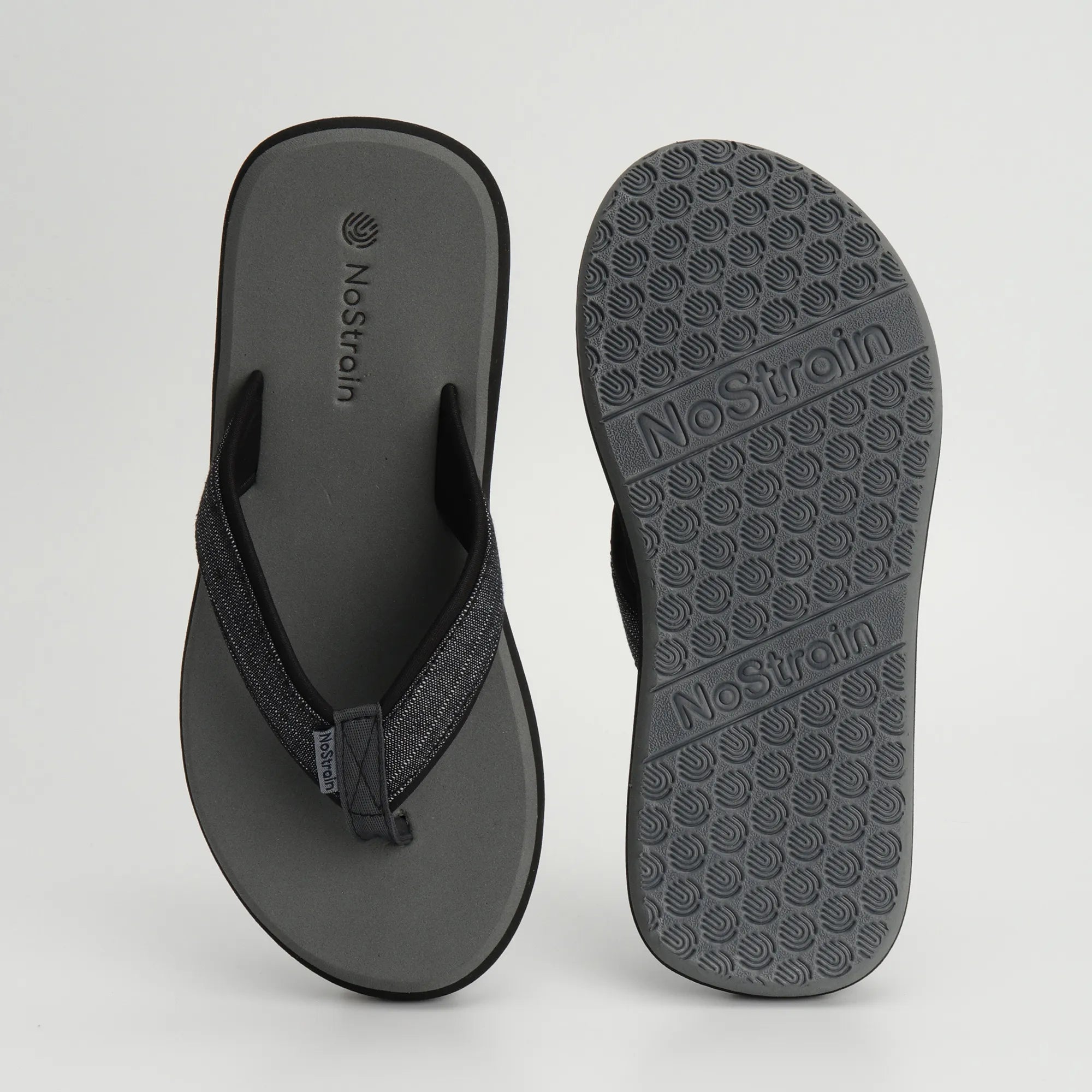 Grey Flip Flops for men