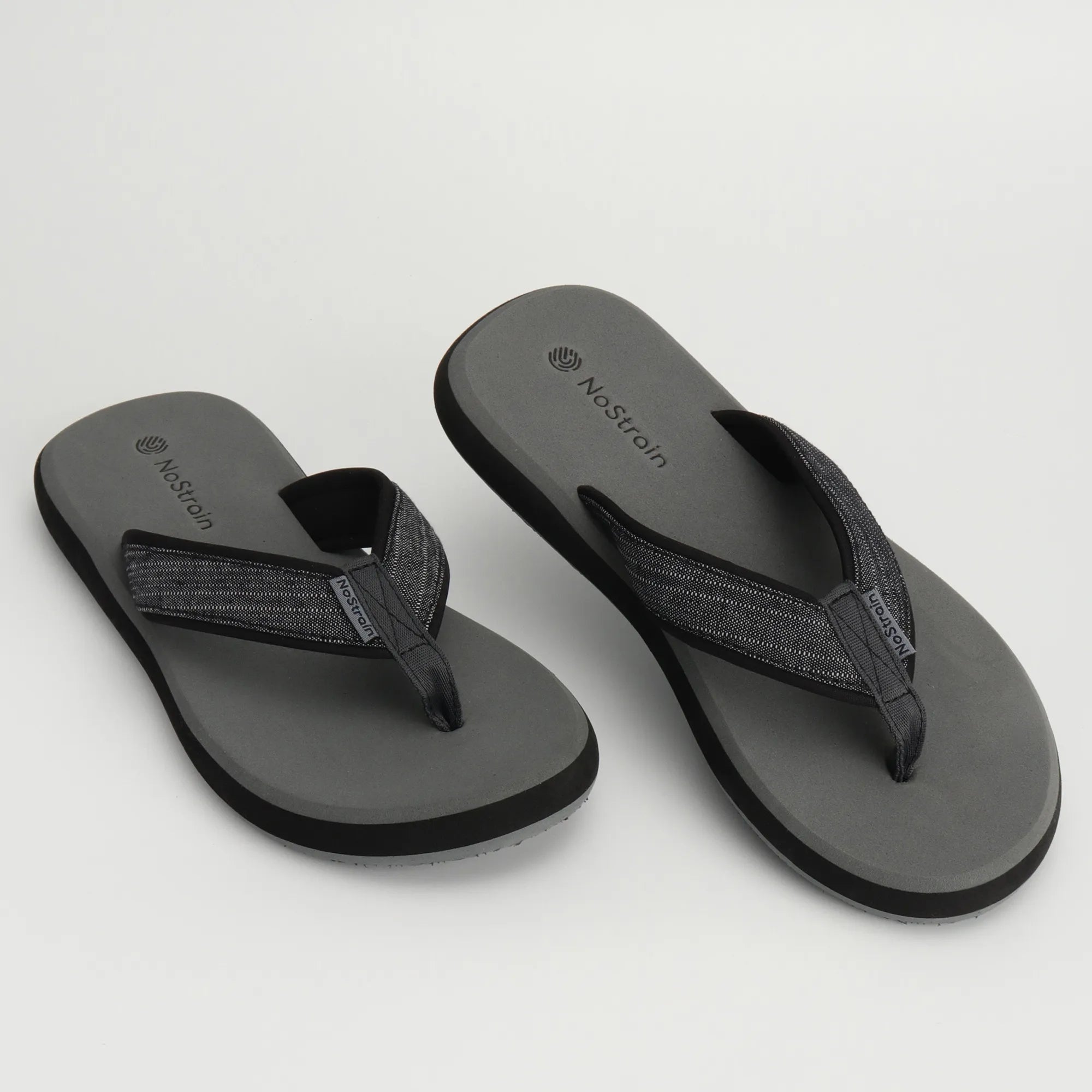 Denim Grey Slippers for Men – Stylish Comfort for Daily Wear (AN2)