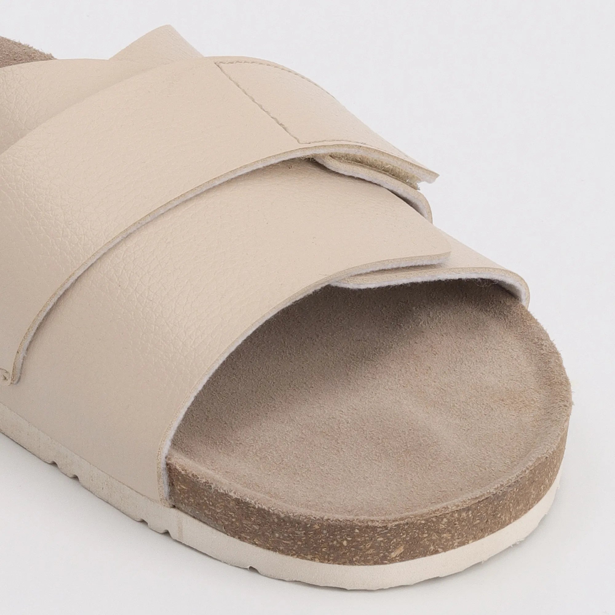 Double Layered Cork Leather Sandals for Men 2.0 - Beige