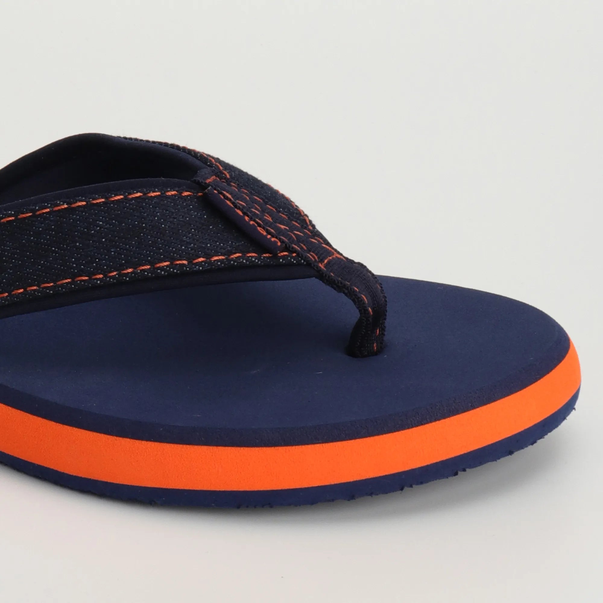 Men's Denim Angular Blue Slippers – Stylish and Comfortable Footwear