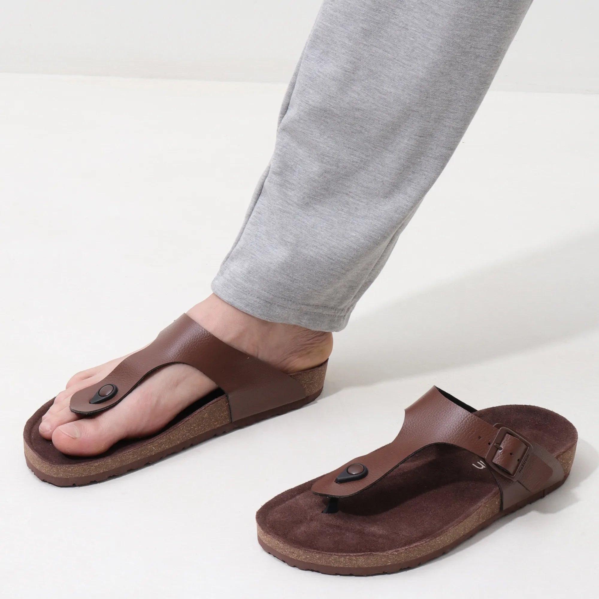 Thong Cork Sandals for Men 2.0 – Cookie Brown, Earthy Elegance & Everyday Comfort
