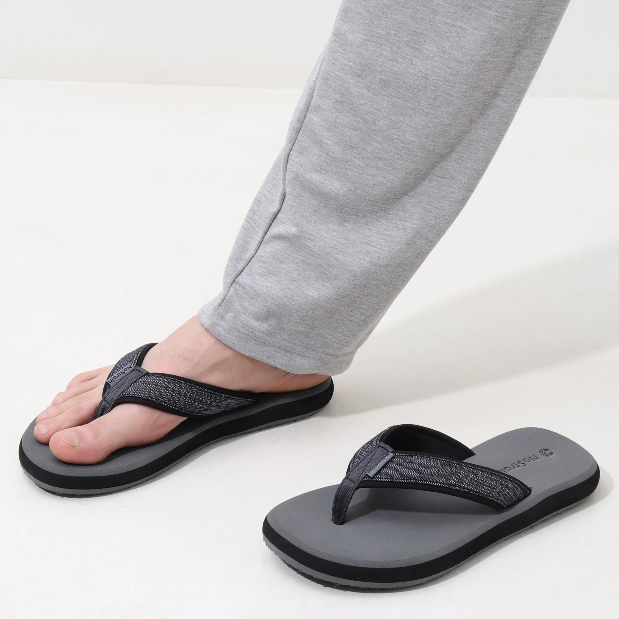 Comfortable Grey Slippers for daily use