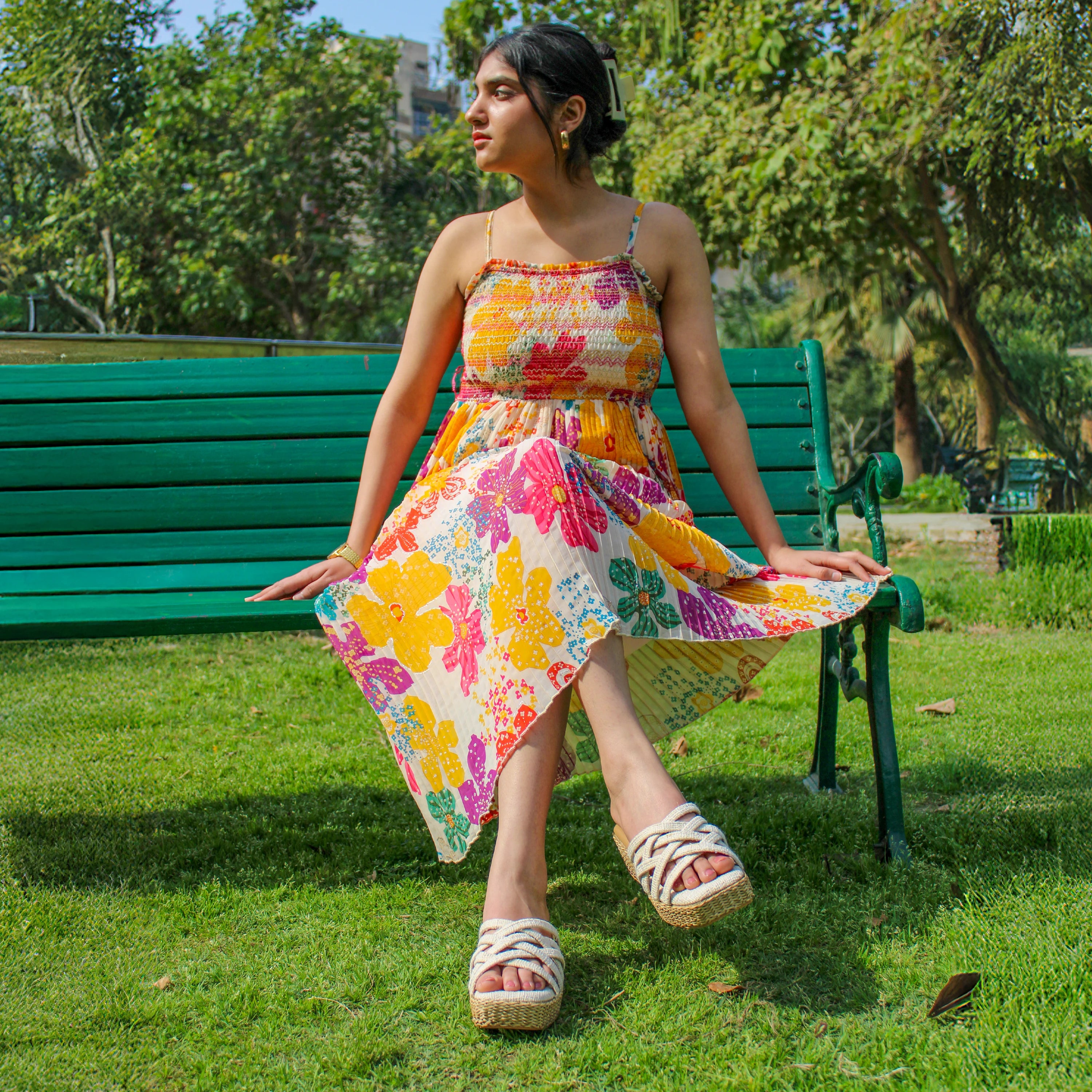 Chic off - jute footwear for ladies