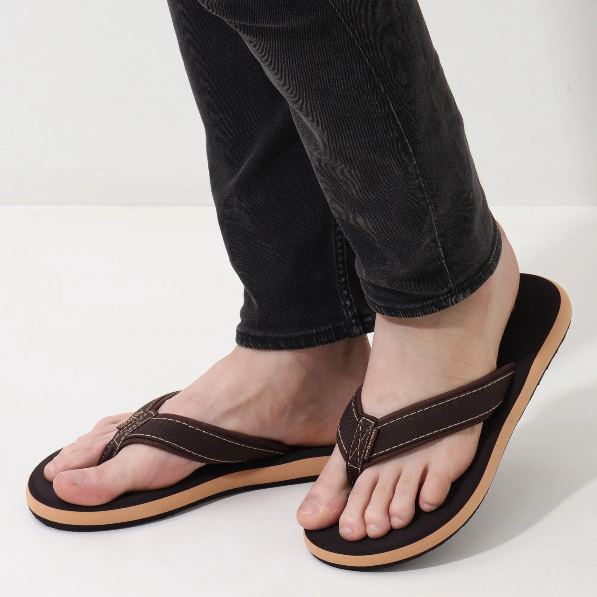 Men's Brown Slippers