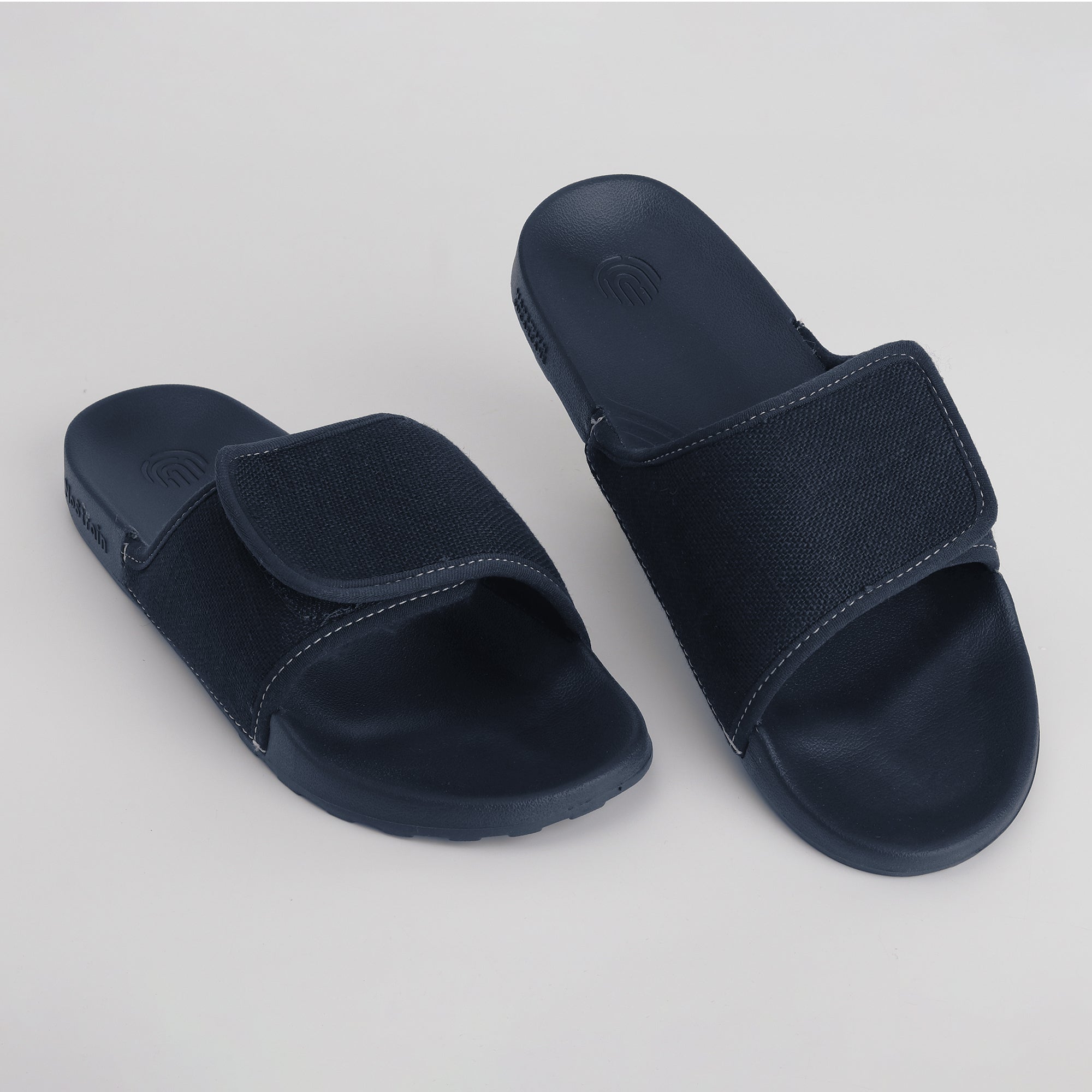 Linen Sugar Sliders - Dark Navy Women (Geva 20)