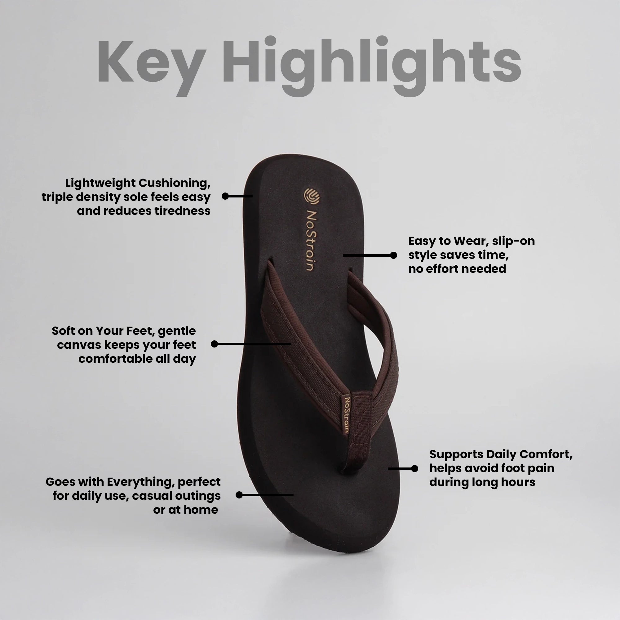 Women’s angular slippers with cushioned sole