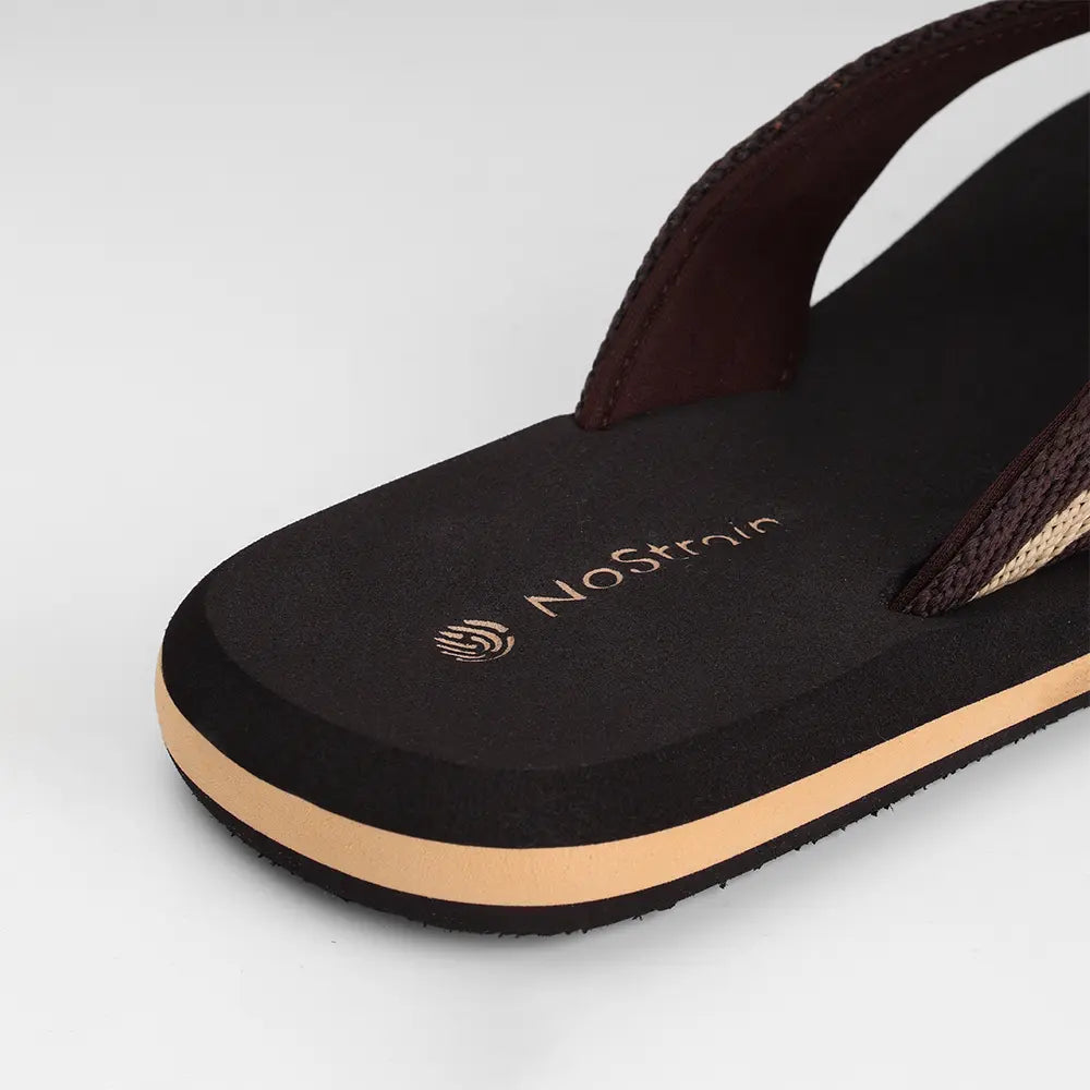 NoStrain Angular Slippers with a durable grip and lightweight feel.