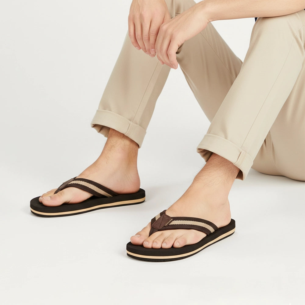 NoStrain Angular Slippers in premium fabric for daily home and outdoor wear.