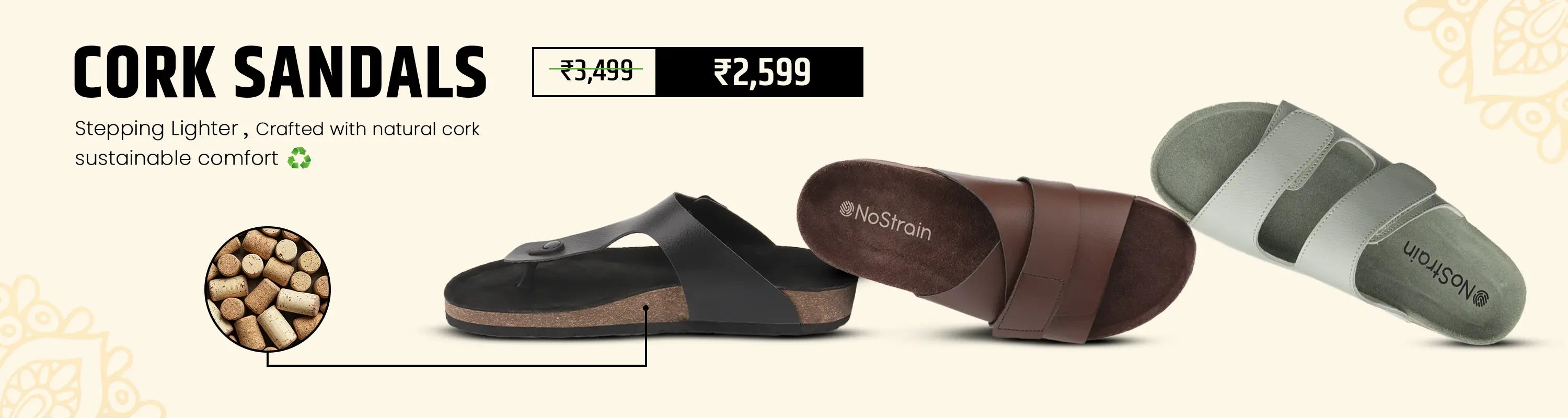 Best cork comfortable sandals for men and women