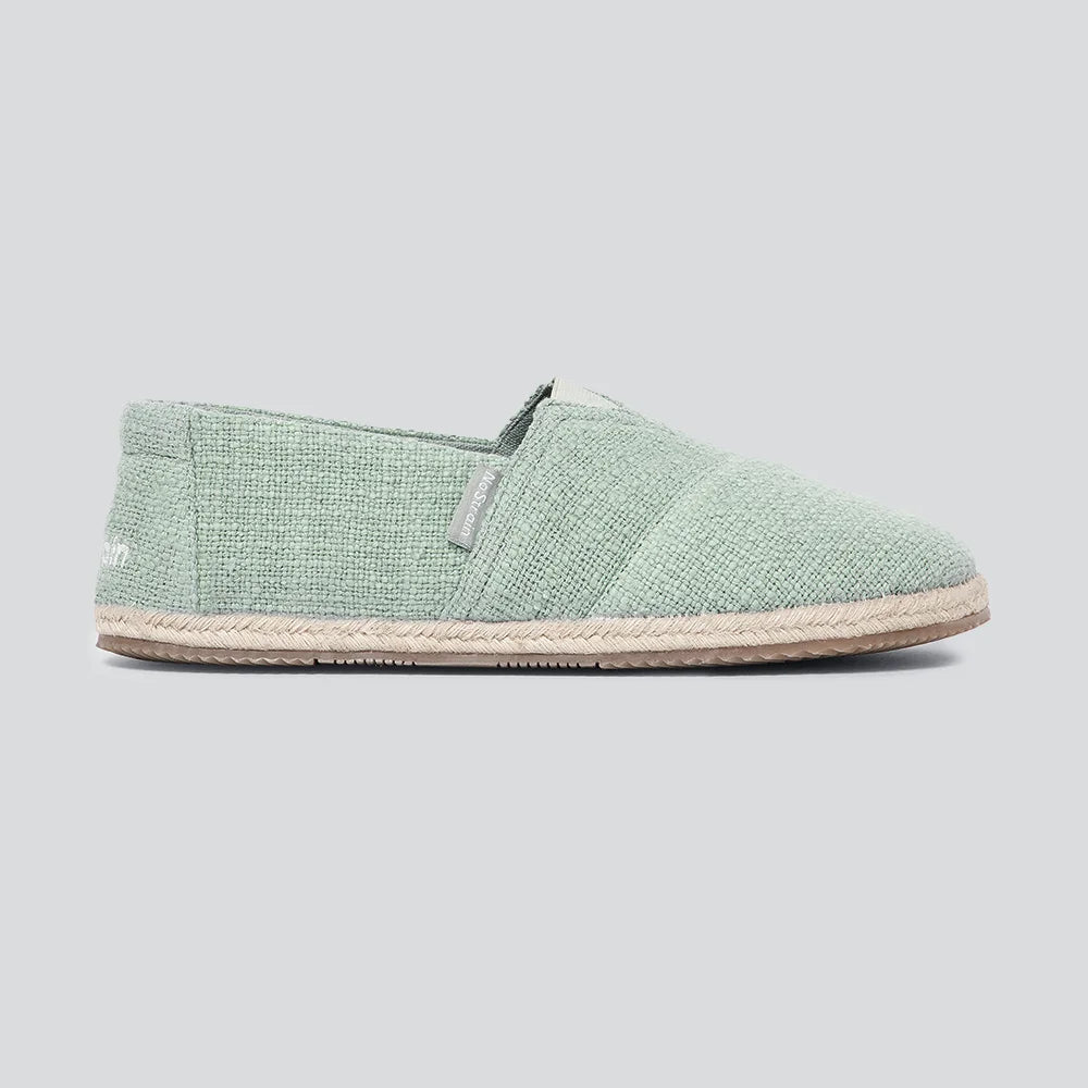 Comfortable sage green casual shoes