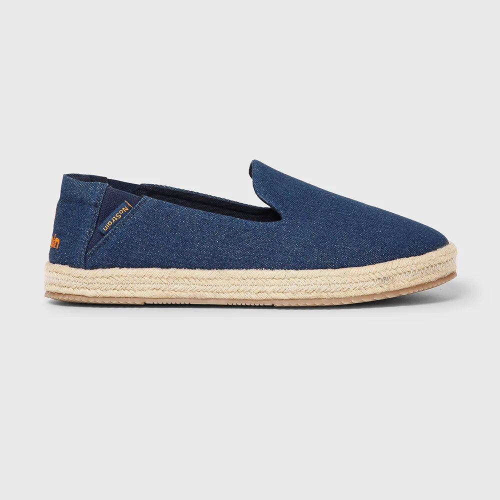 Breathable denim blue shoes