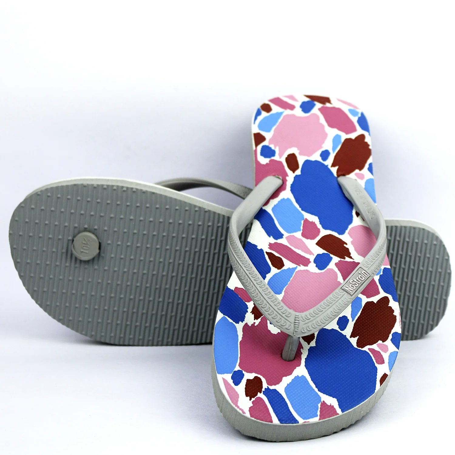 Buy NoStrain Flip Flop Women Rubber Slippers Printed Hawaii