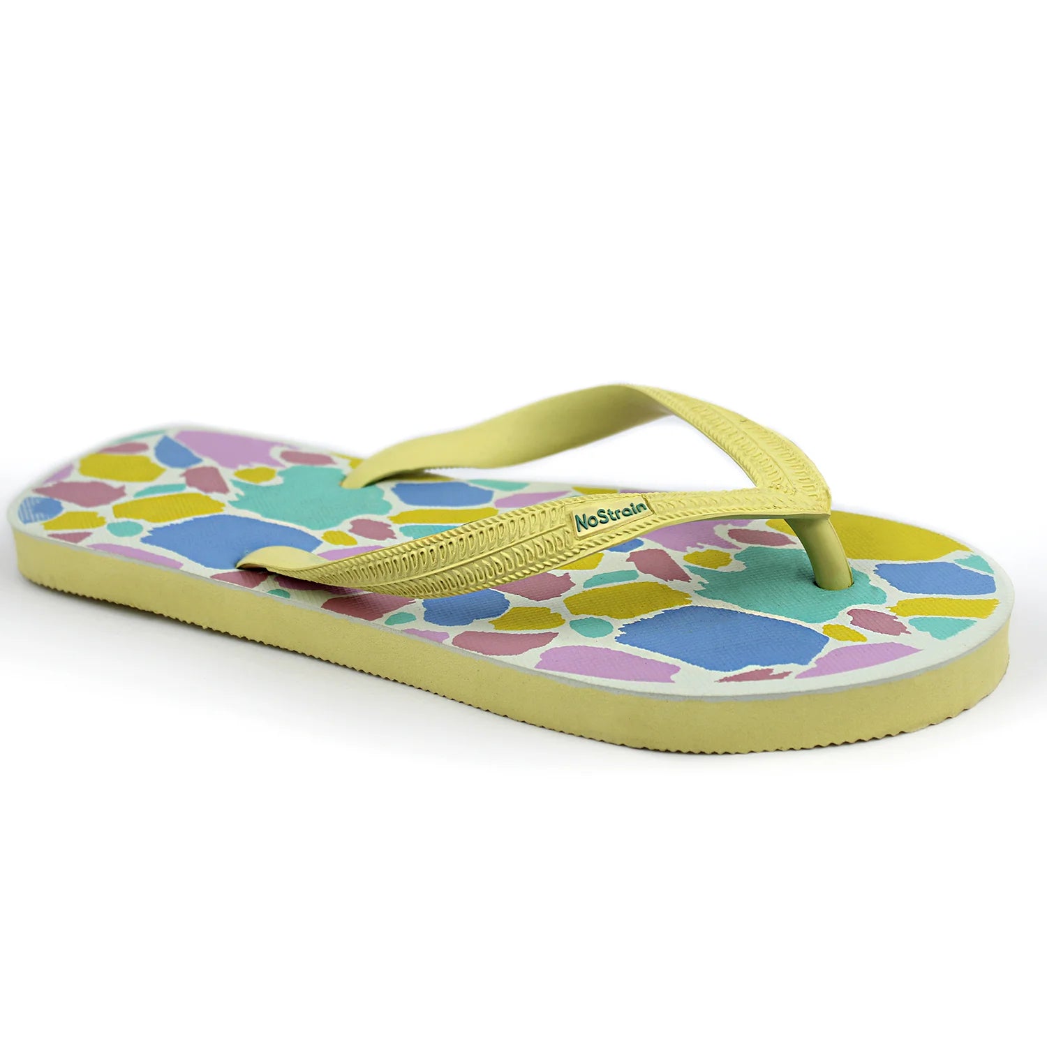 GoWild Pastel Yellow Flip-Flops Men