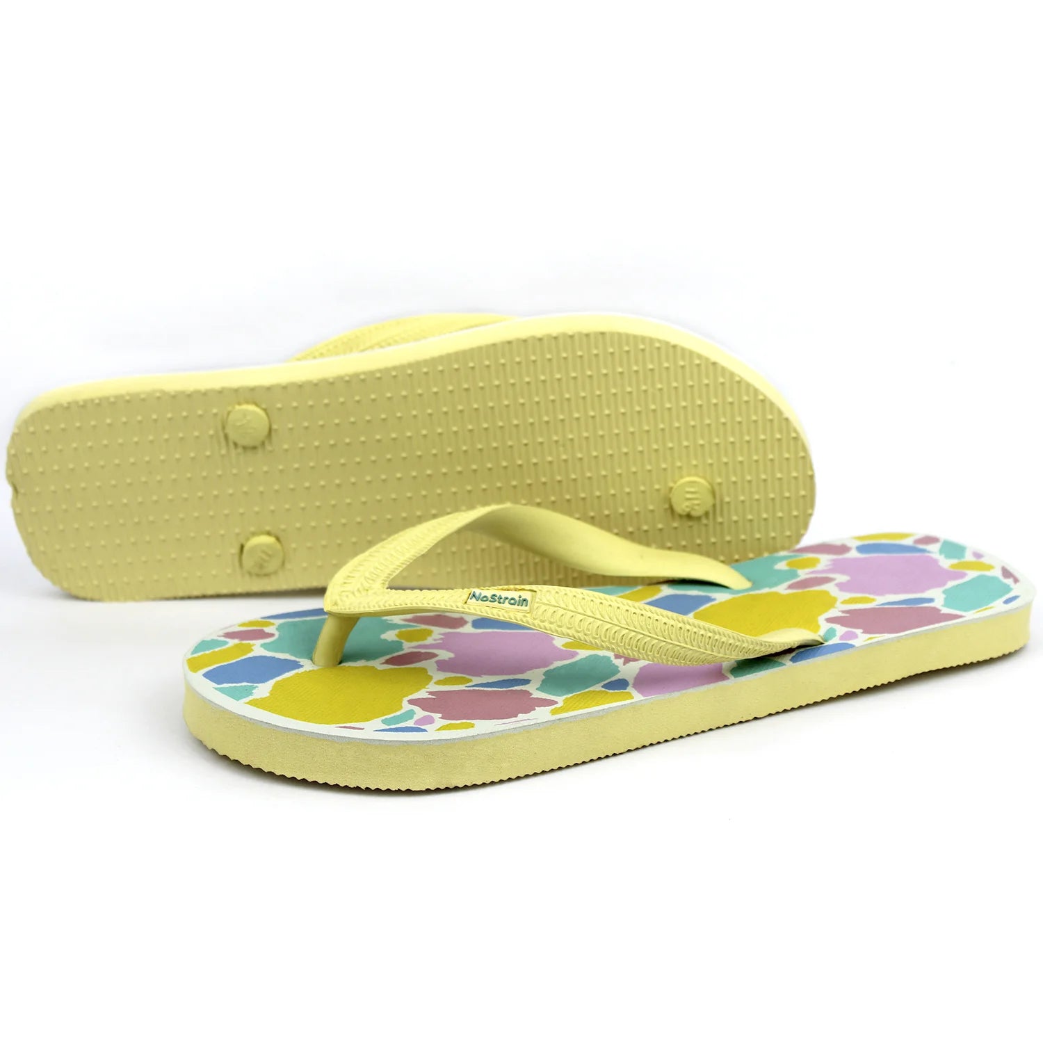 GoWild Pastel Yellow Flip-Flops Men