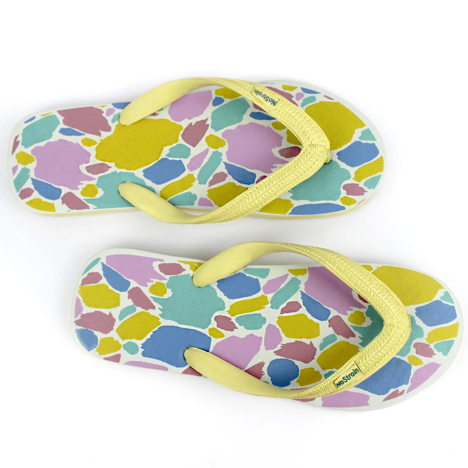GoWild Pastel Yellow Flip-Flops Men
