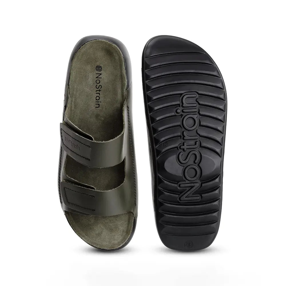 Men's luxury leather sandals