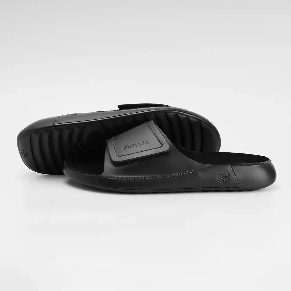 NoStrain luxury leather sandals mens