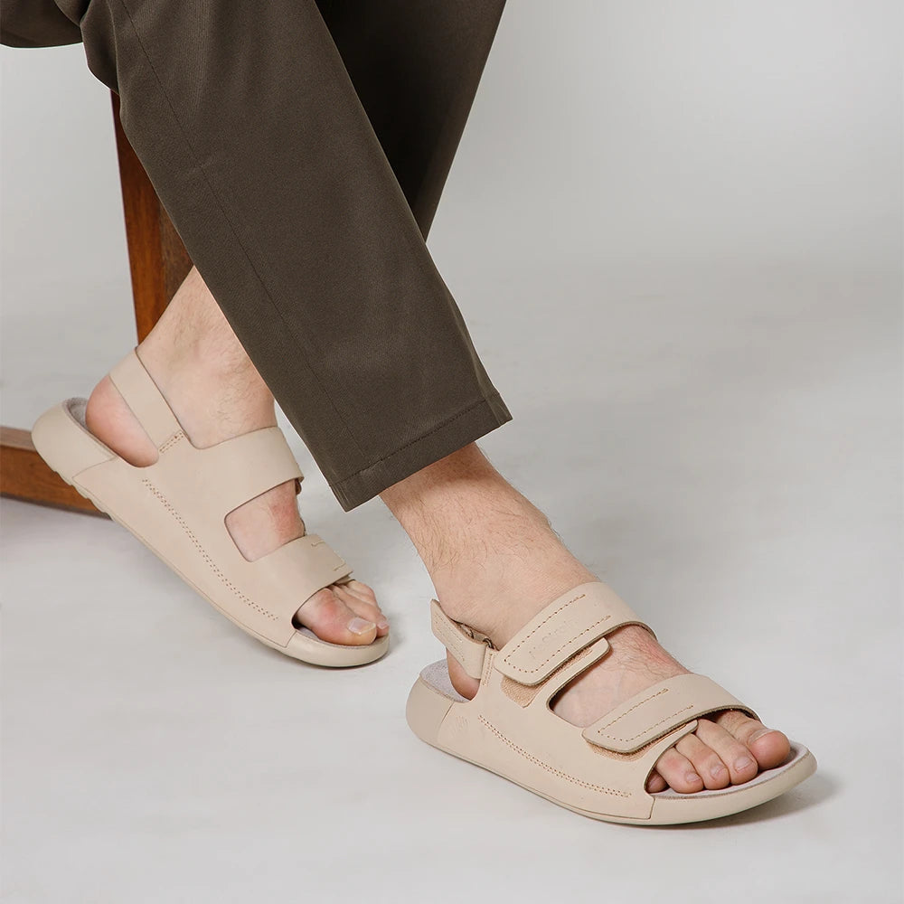Men's premium leather arch support footwear