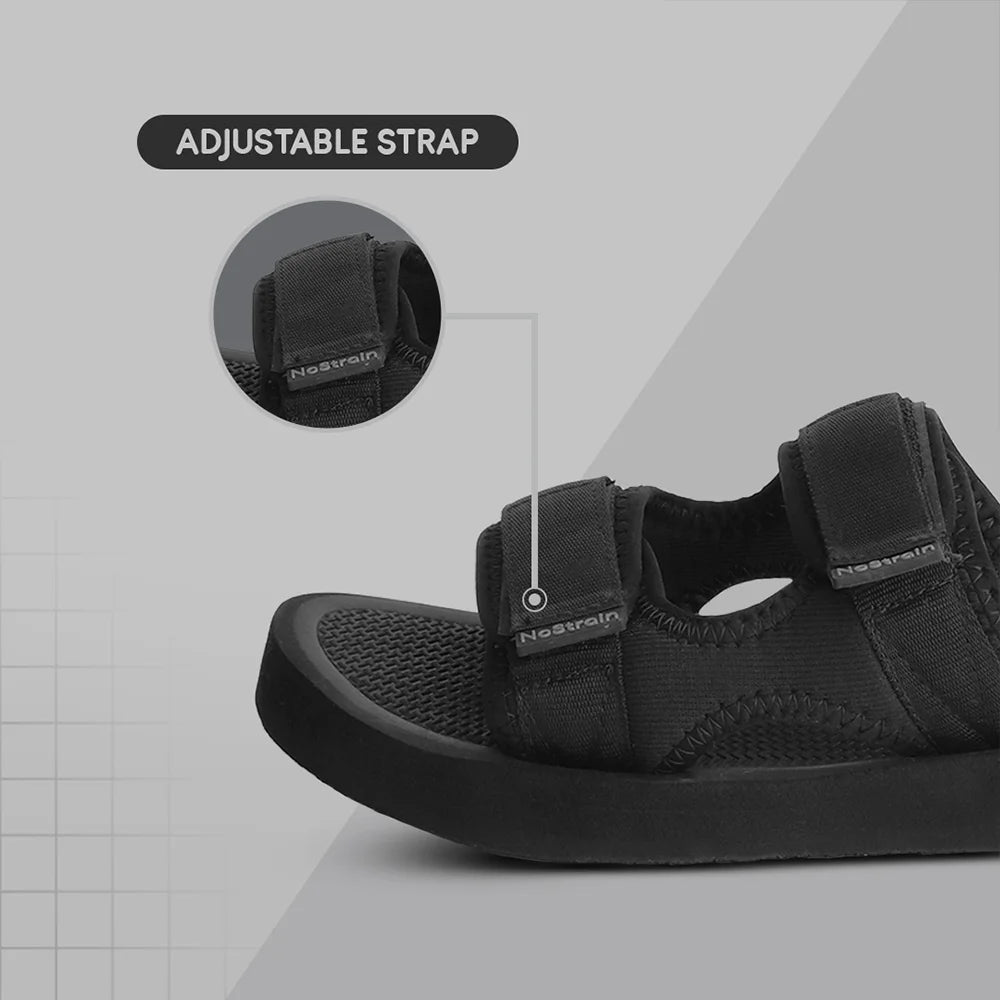 Men's Platform Sandals Black (PS1)