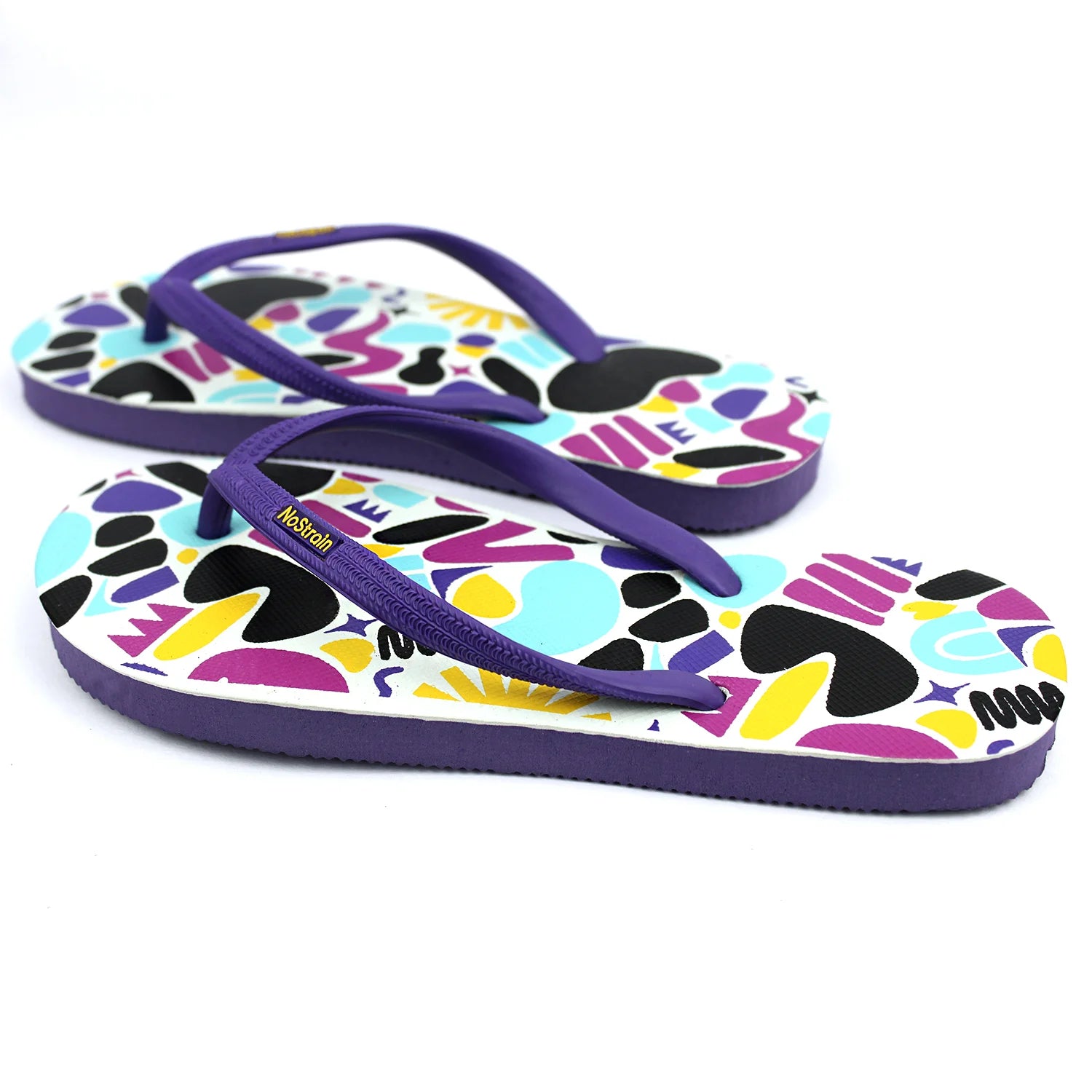 TwistedGeo Violet Flip-Flops (Women)