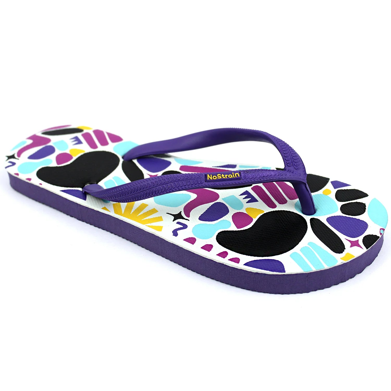 TwistedGeo Violet Flip-Flops (Women)