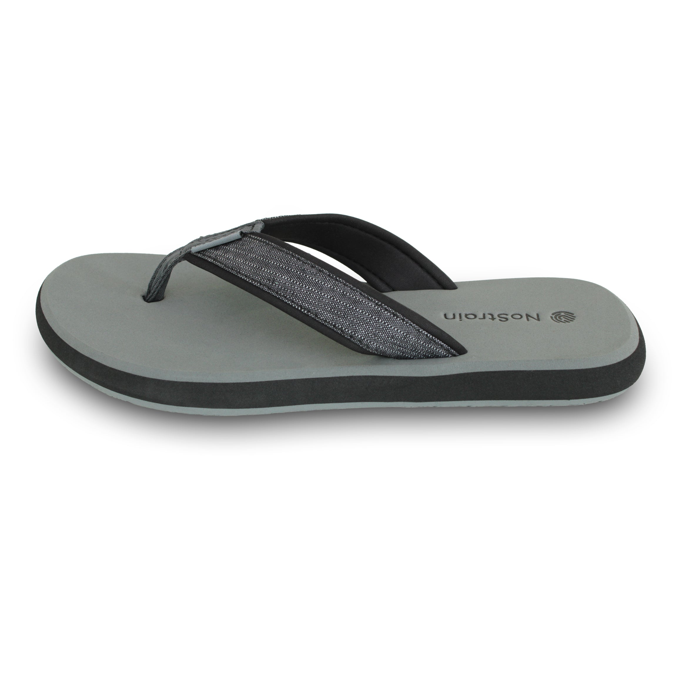 Nostrain stylish slippers with stitched straps