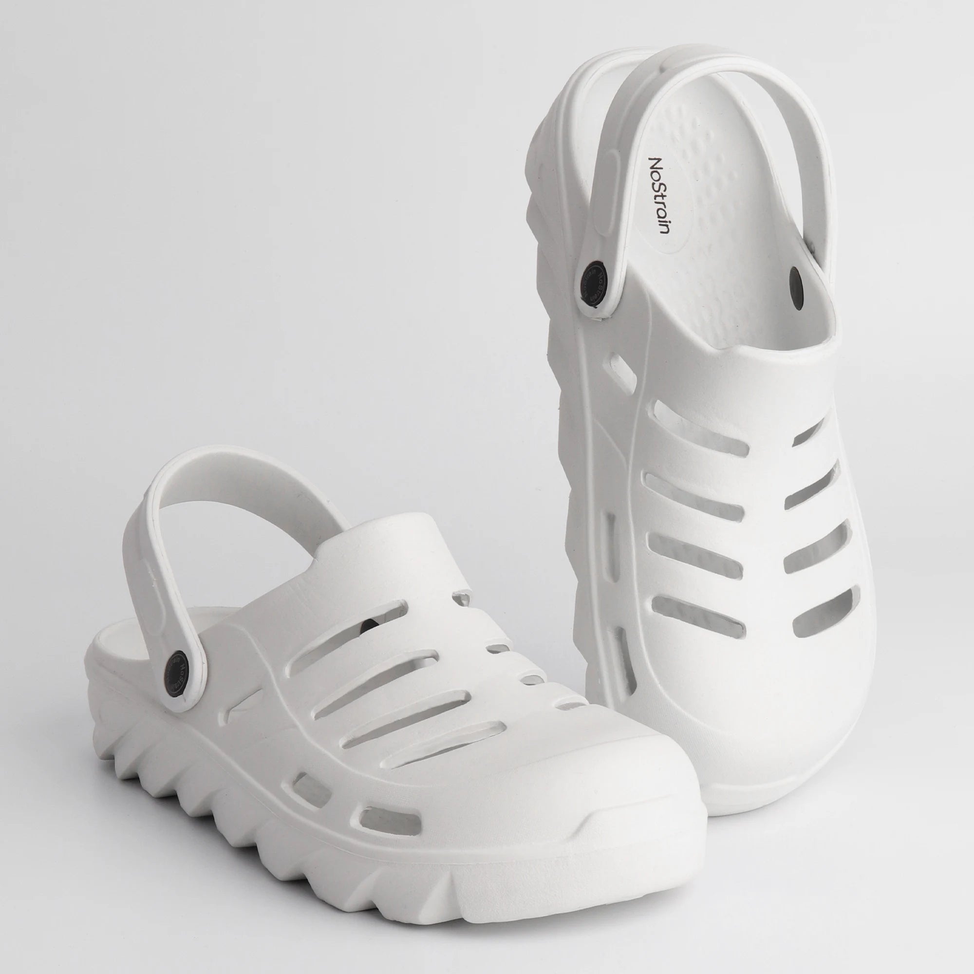 White color clogs for men