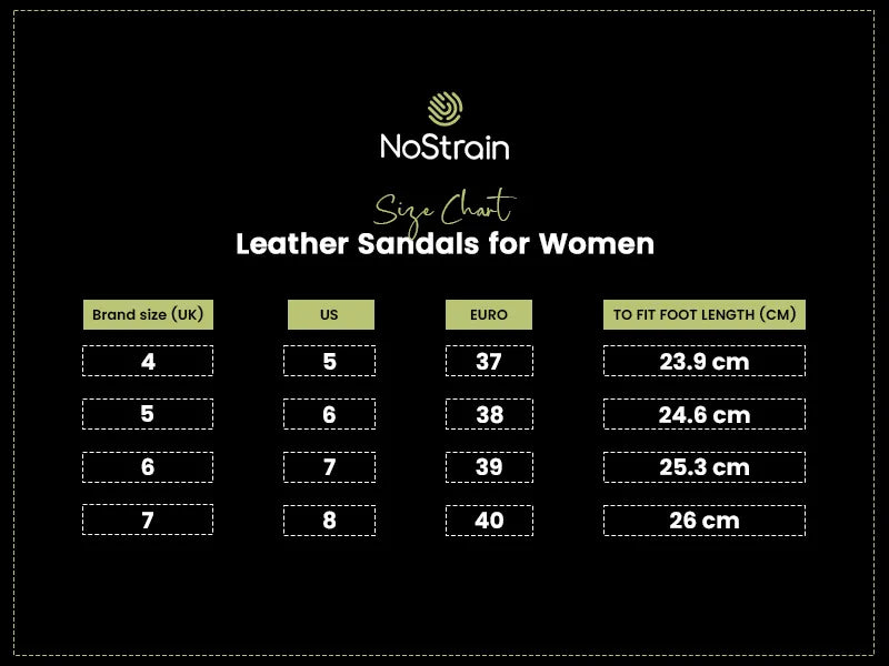 leather sandals all sizes