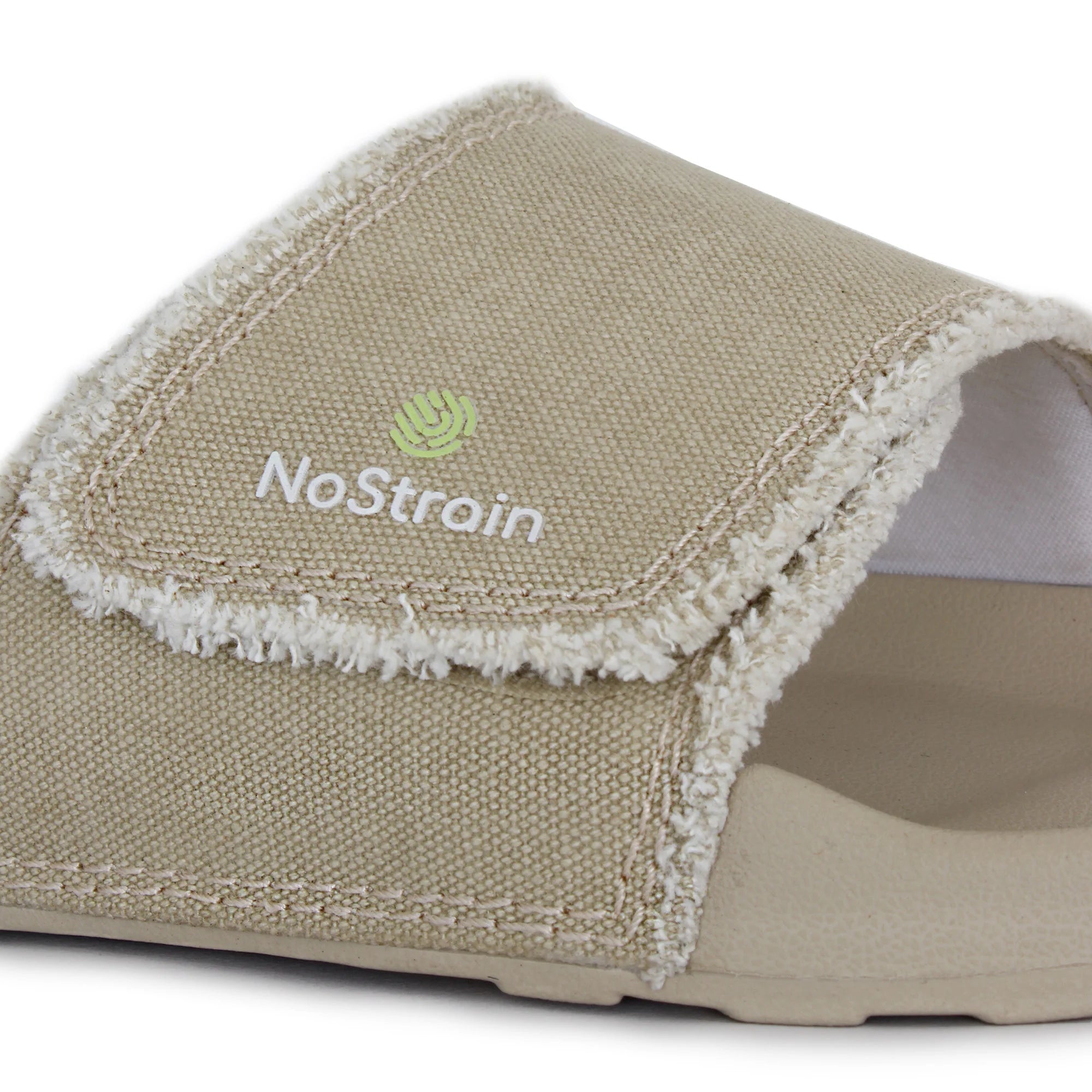 Slides for men in Sandy Beige Color at NoStrain