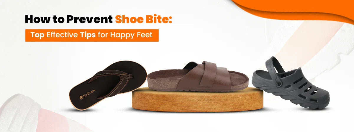 Prevent Shoe Bite Tips at NoStrain