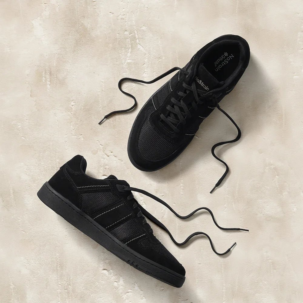 NoStrain SLANT Casual Sneakers for Men – Black