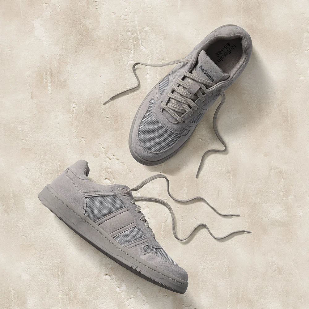 NoStrain SLANT Casual Sneakers for Men – Grey