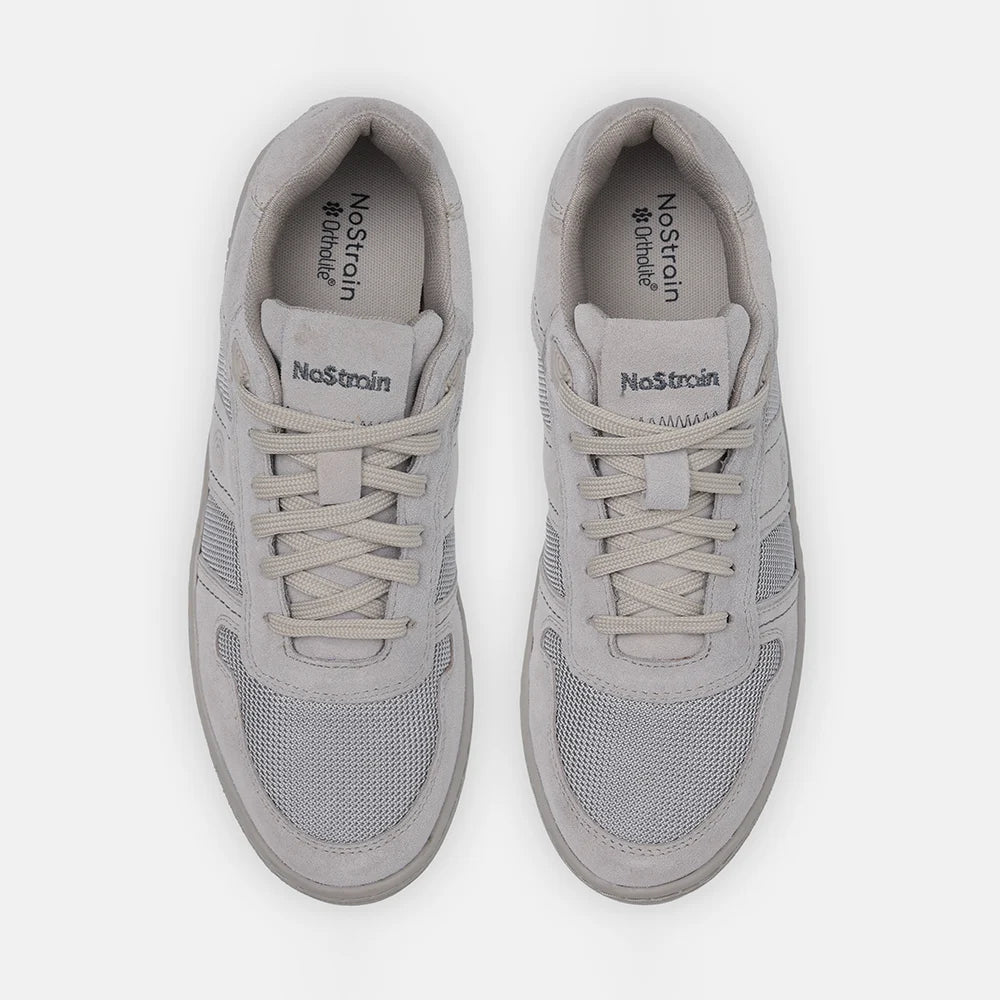 NoStrain SLANT Casual Sneakers for Men – Grey