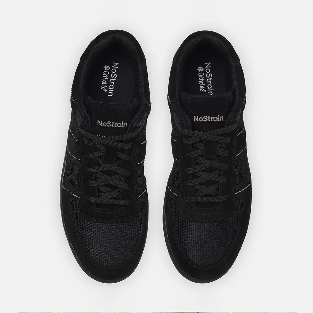 NoStrain SLANT Casual Sneakers for Men – Black